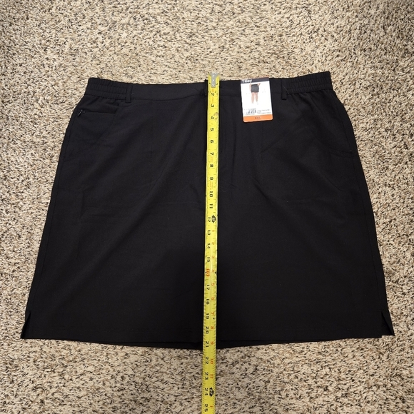 Tilley Ladies Black Trek Skort With Stretch Ripstop Material Size XXL - Picture 11 of 15